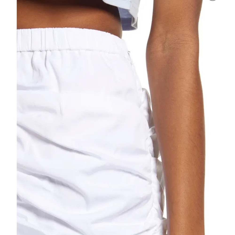 Open Edit Ruched Ruffle Mini Skirt NWT - Picture 4 of 8